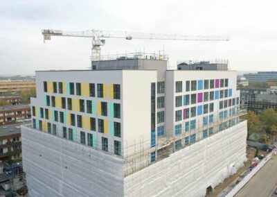YMCA Milton Keynes Insulated Render