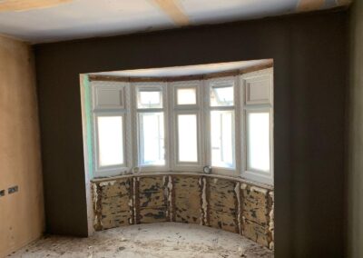 Interior Rendering base coat + Pastering BR5