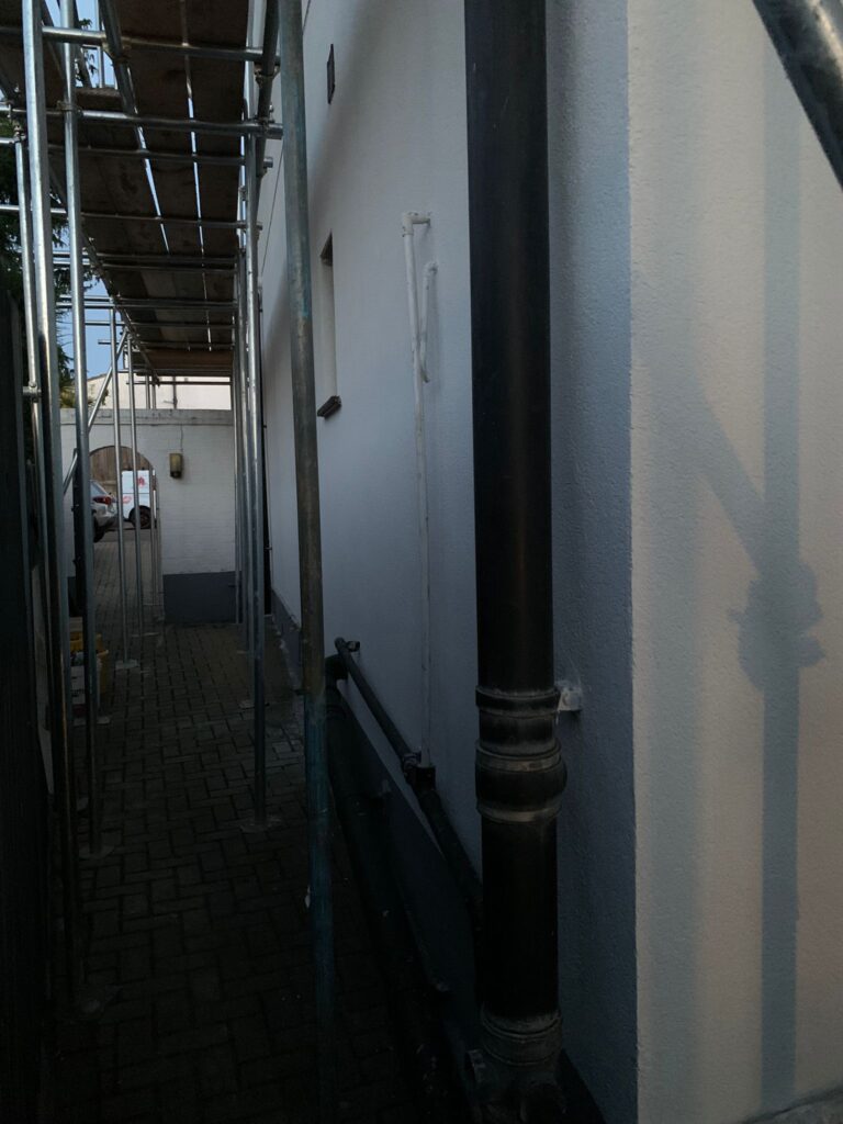Render only with white finish